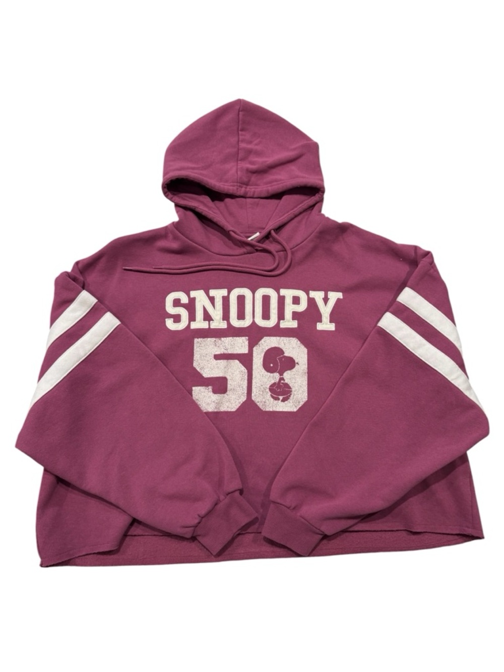 Aeropostale - Snoopy 58 Graphic Hoodie - Berry Pink (Never Used) - Size L - Picture 1 of 3